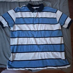 gap striped polo